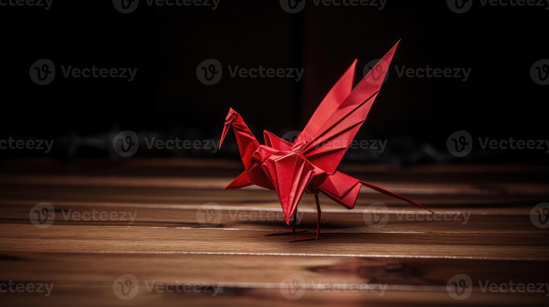 precision red paper photo