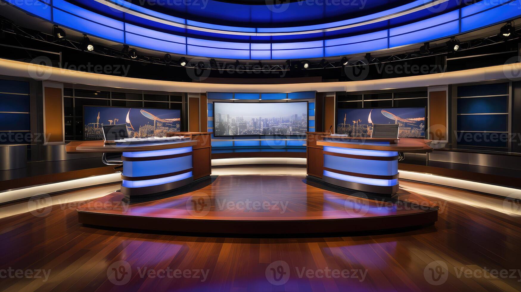 studio anchor desk photo