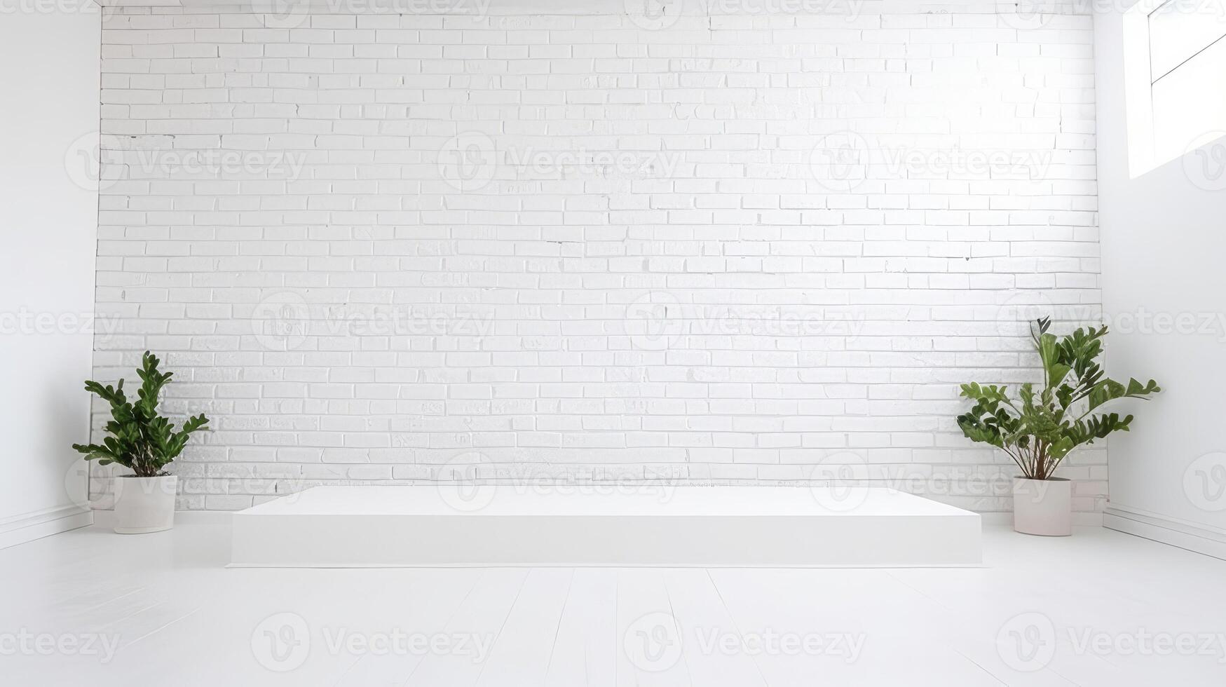 uniform white brick backdrop photo