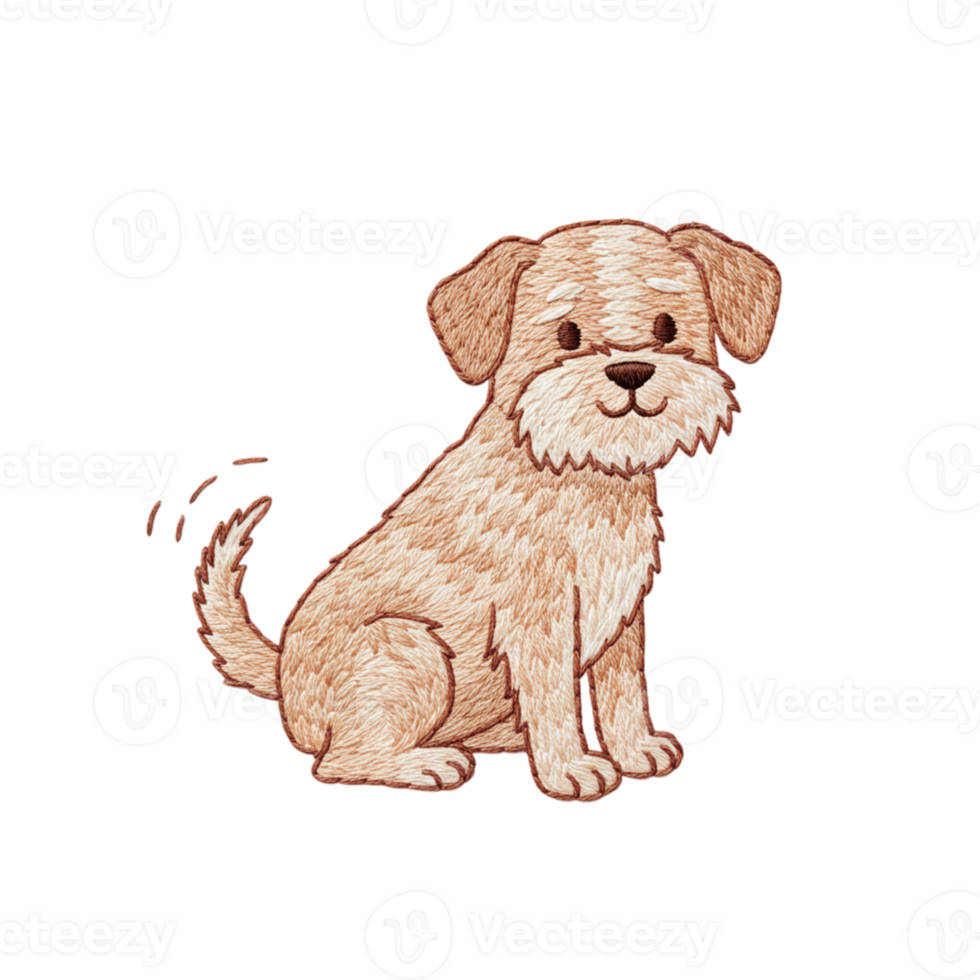 Playful dog portrait home setting illustration art cozy environment close-up view whimsical charm for pet lovers png