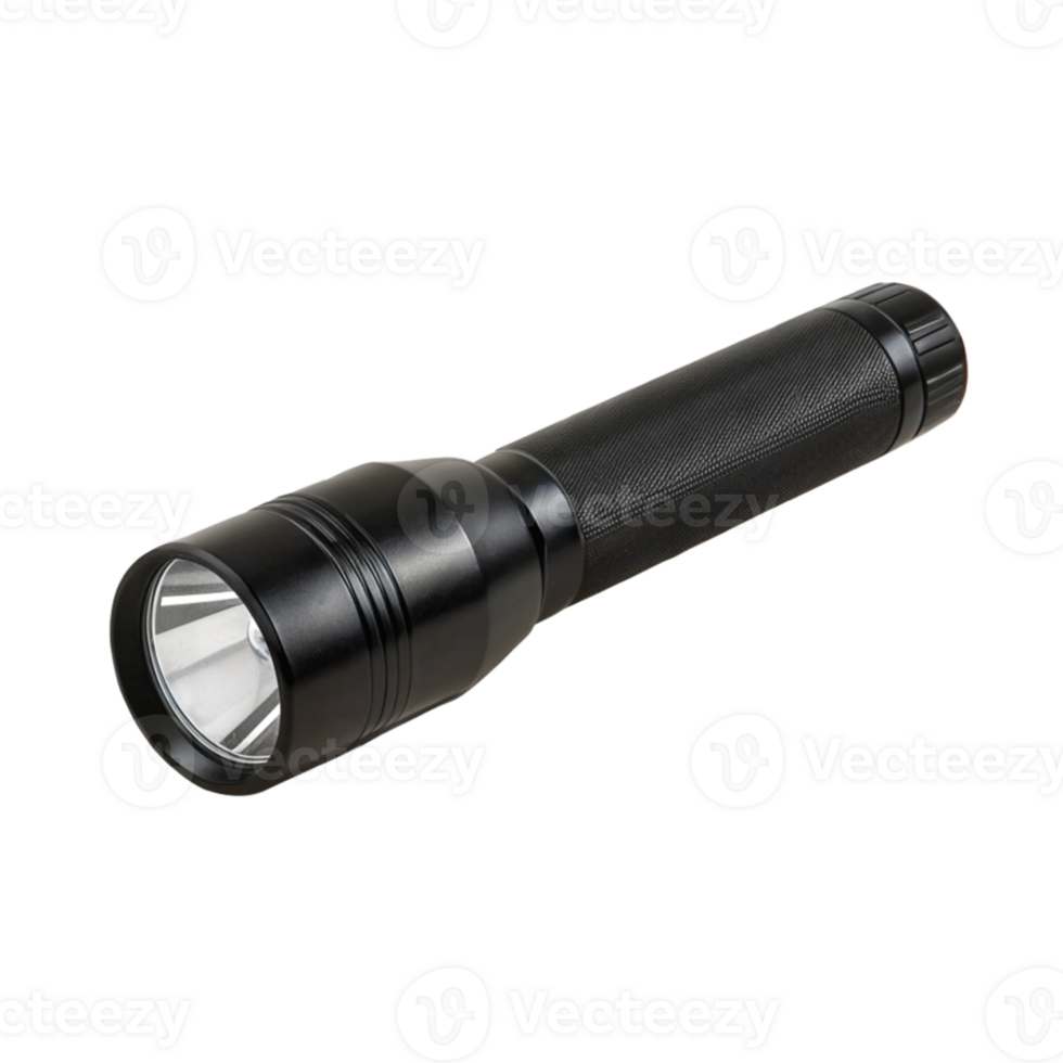 a flashlight on a transparent png