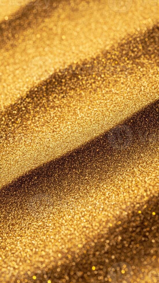 Golden sand dunes rising, revealing intricate wind sculpted textures glowing under sunlight, vertical composition highlighting sandy landscape background photo
