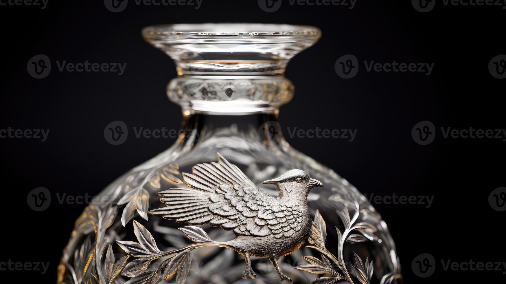 intricate holy water bottle photo