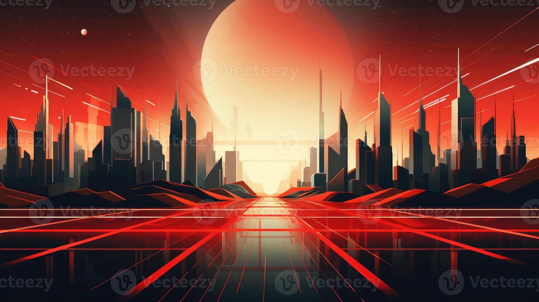 cityscape book illustrations photo