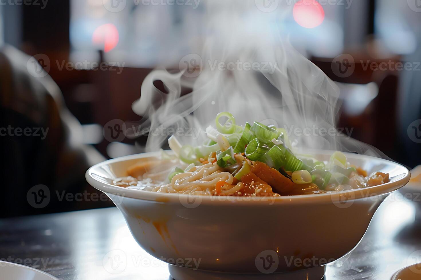 A bowl of soup photo