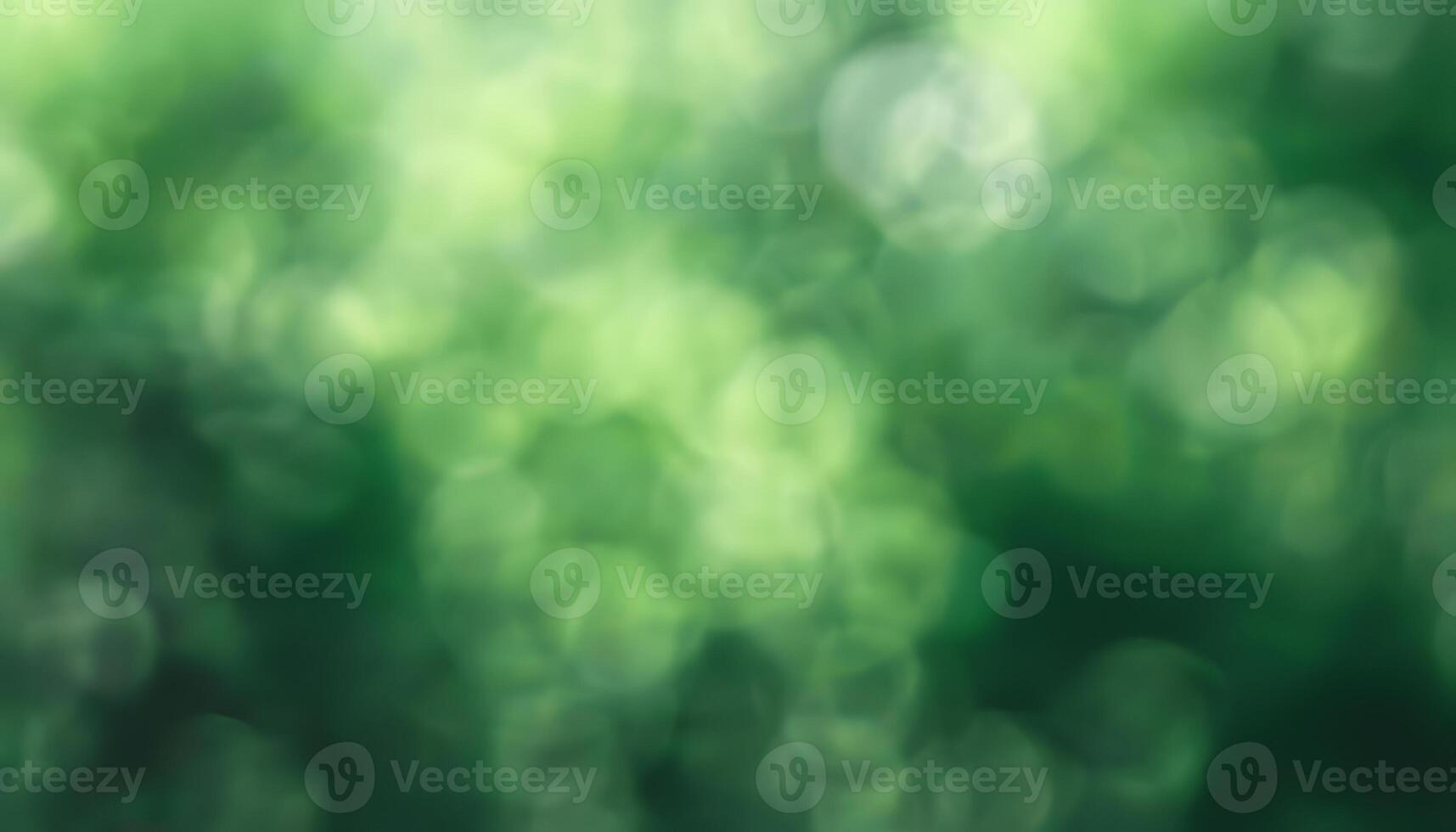 Green bokeh abstract background photo