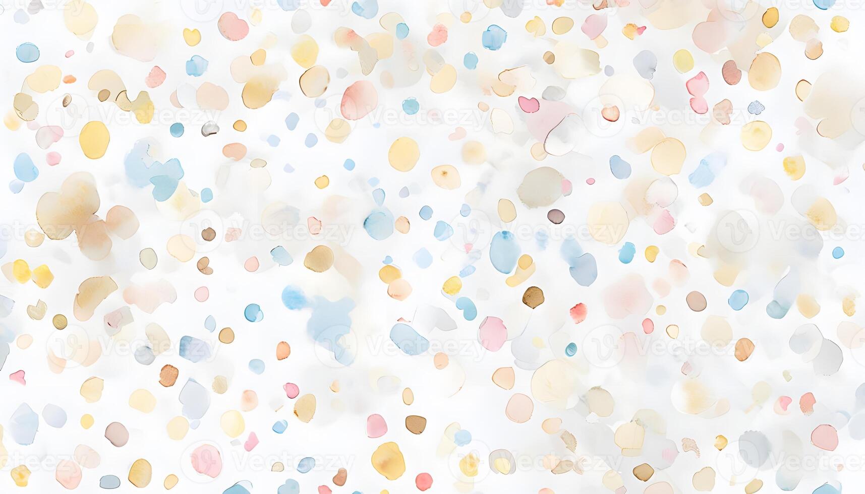 A watercolor background with many different colored dots photo