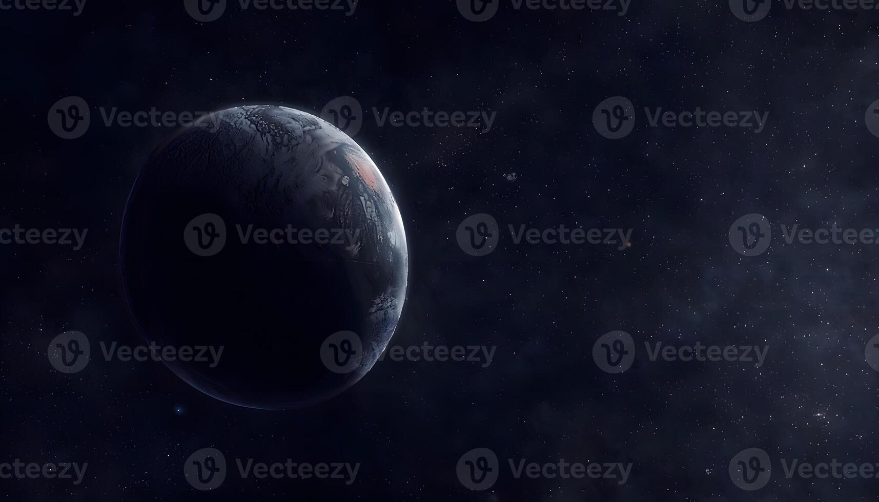 An image of the earth in space photo
