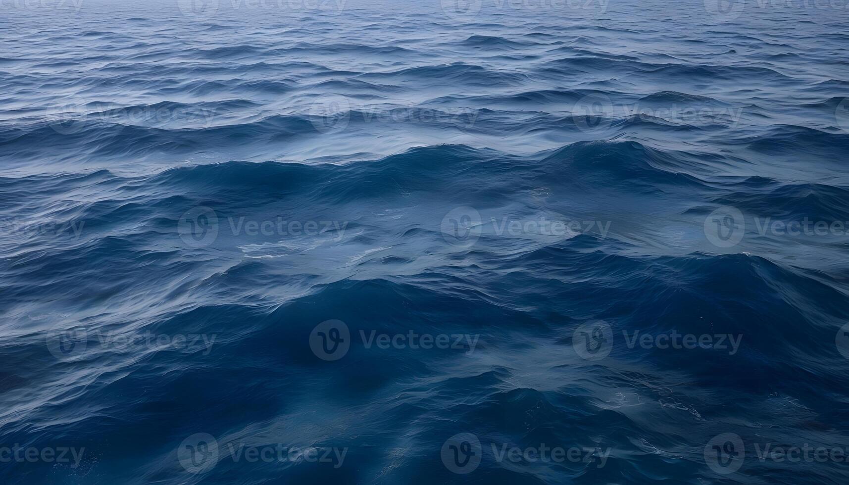 A view of the ocean from above photo