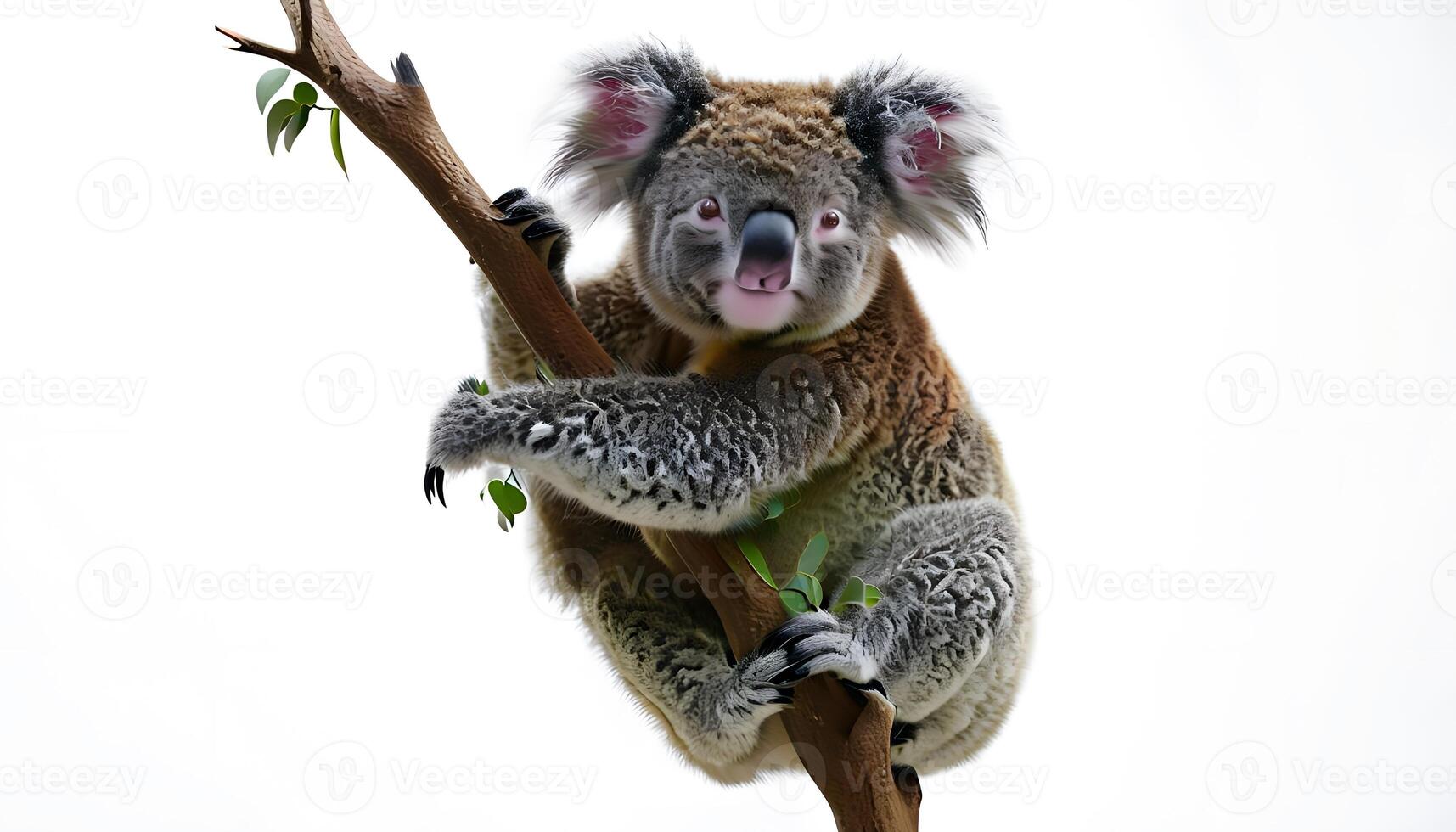 Koala on a branch photo