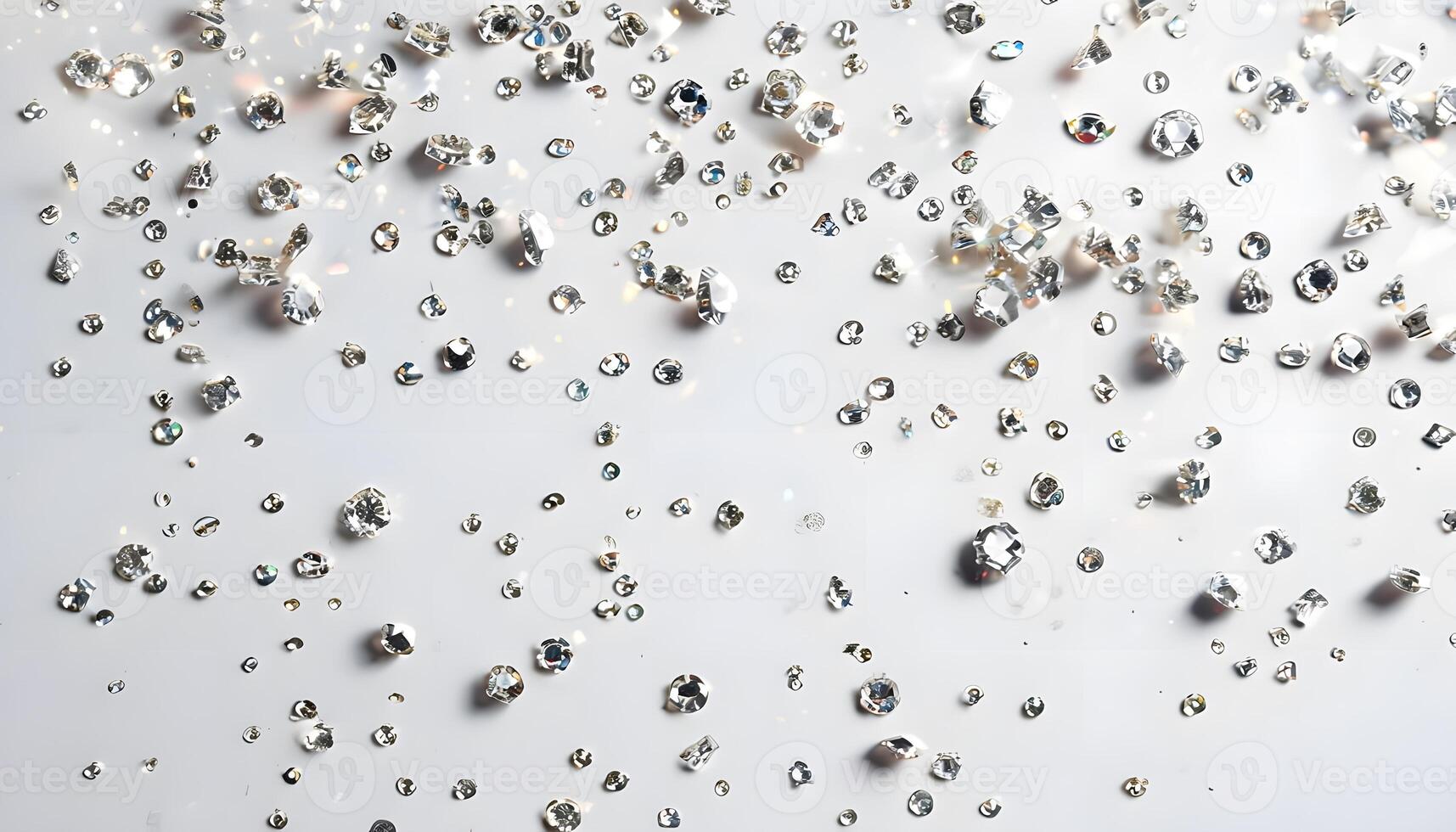 A large group of diamonds falling from the sky photo
