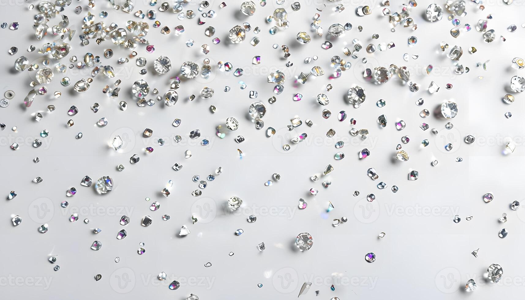 A large group of diamonds falling from the sky photo