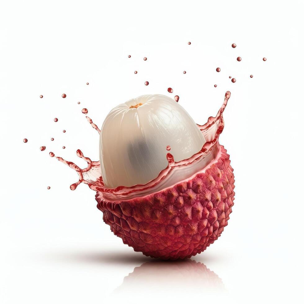 Fresh Lychee Bursting with Zesty Juiciness photo