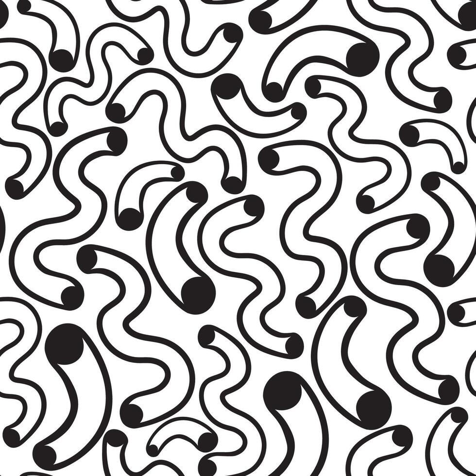 seamless pattern with pipelines in hand drawn style vector