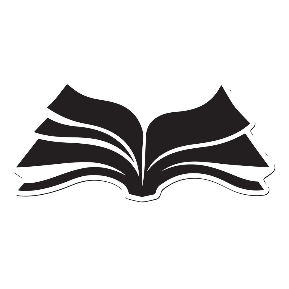 Open Book Icon vector