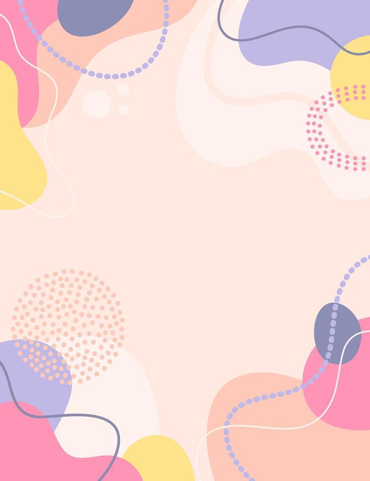 Cute hand drawn doodle lines art. vector