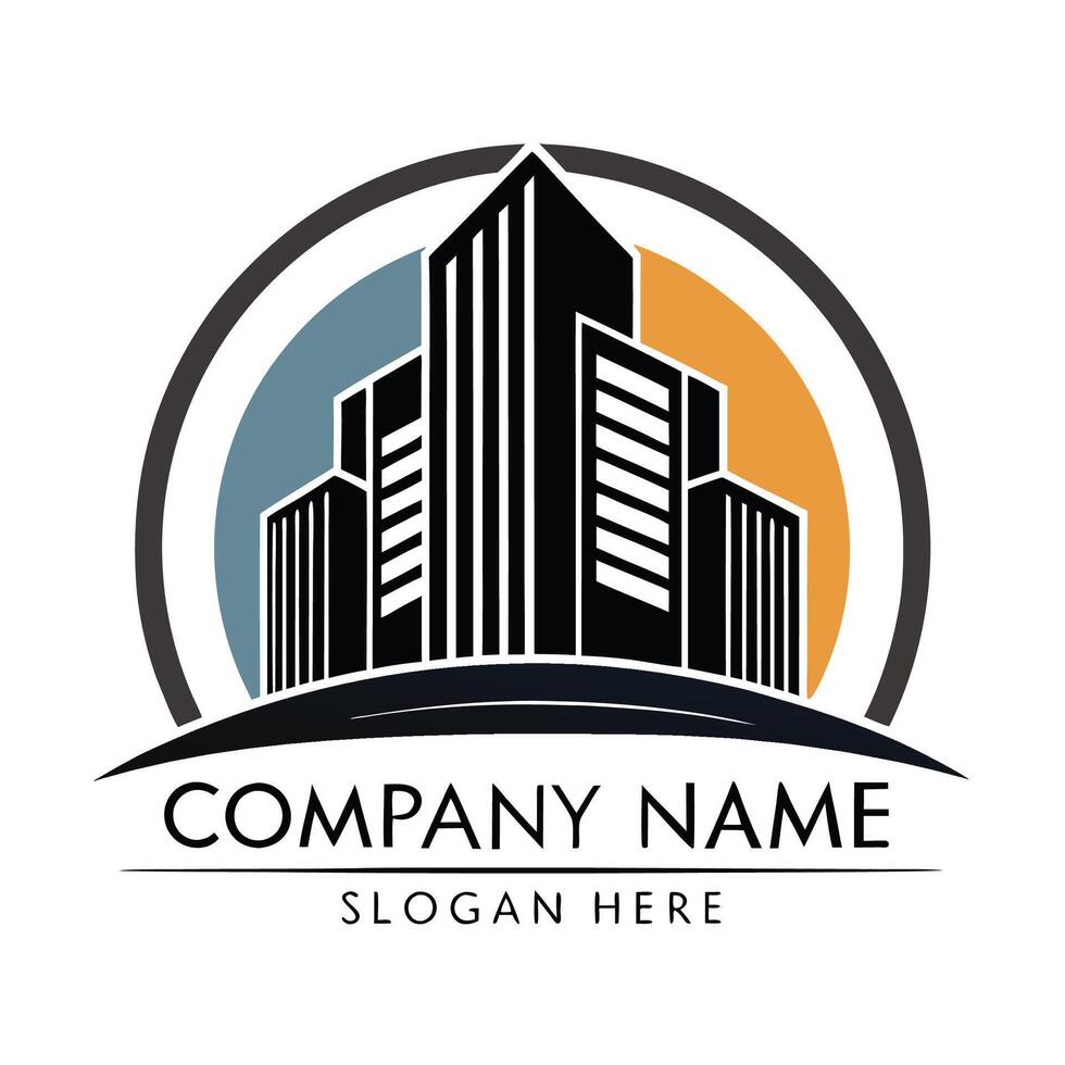 a logo for a company that called company name vector