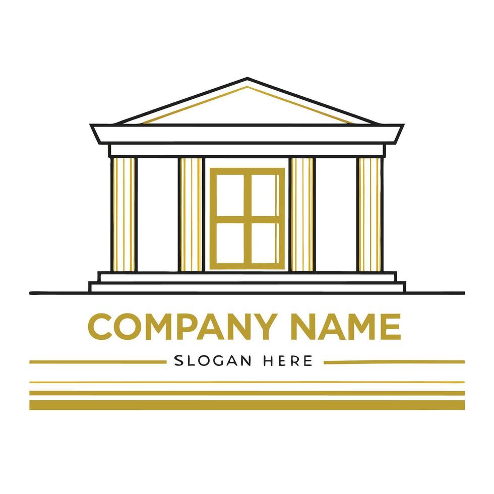 a logo for a company that is called architecture vector