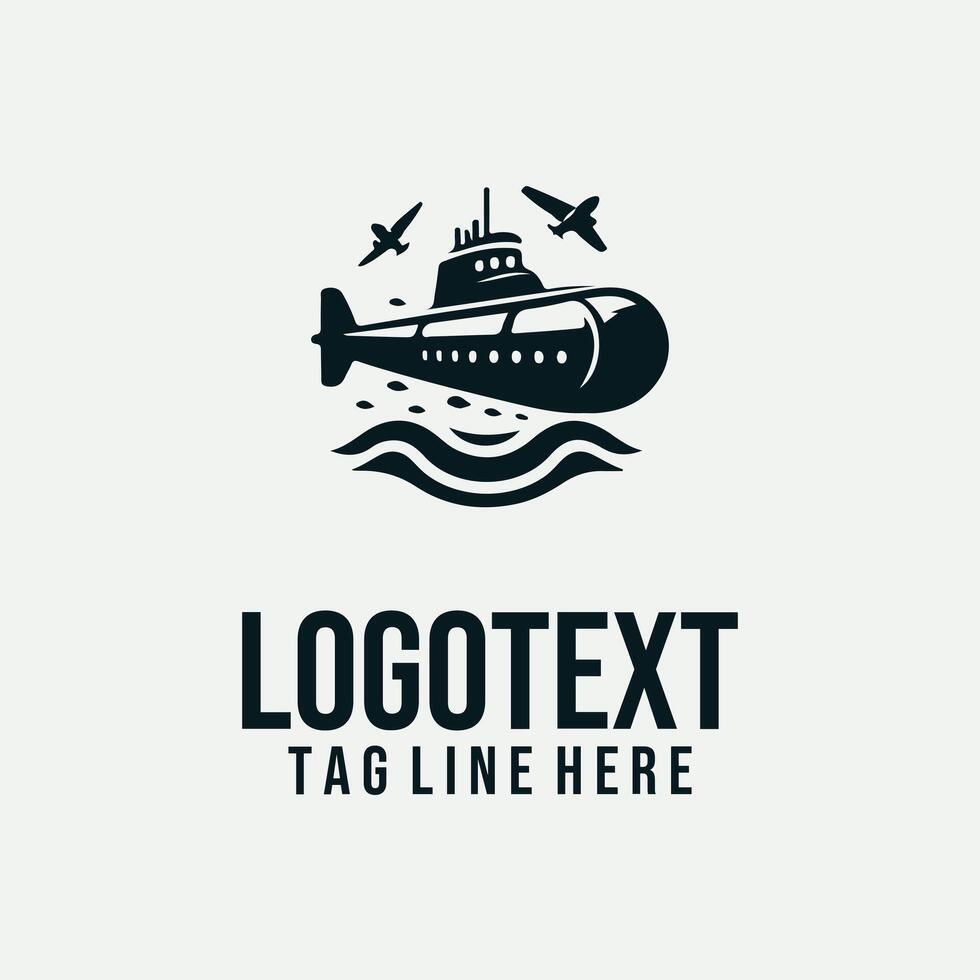 The Aqua Lab Submairne Logo vector