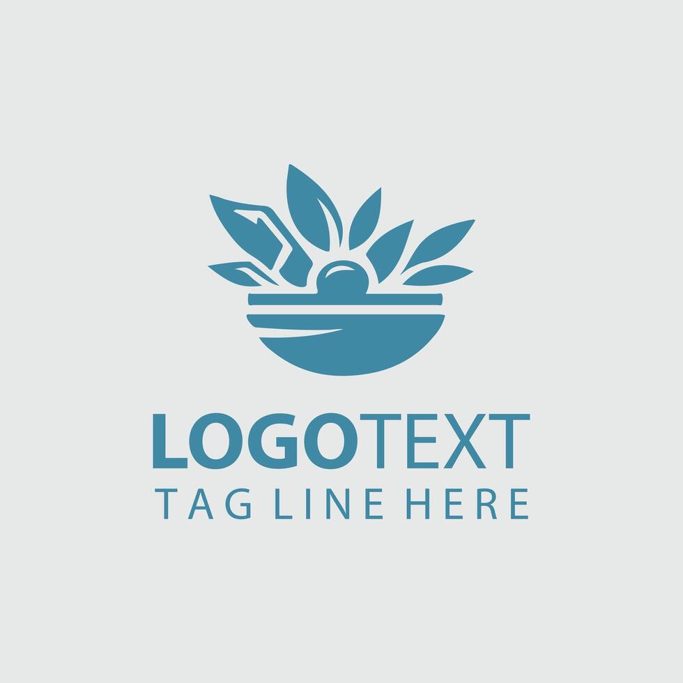 Stone flow Pebbles Logo vector