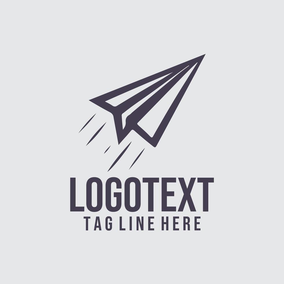 Cloud Stream plane logo vector