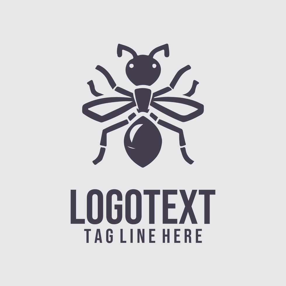 Ants on a Mission ant logo vector
