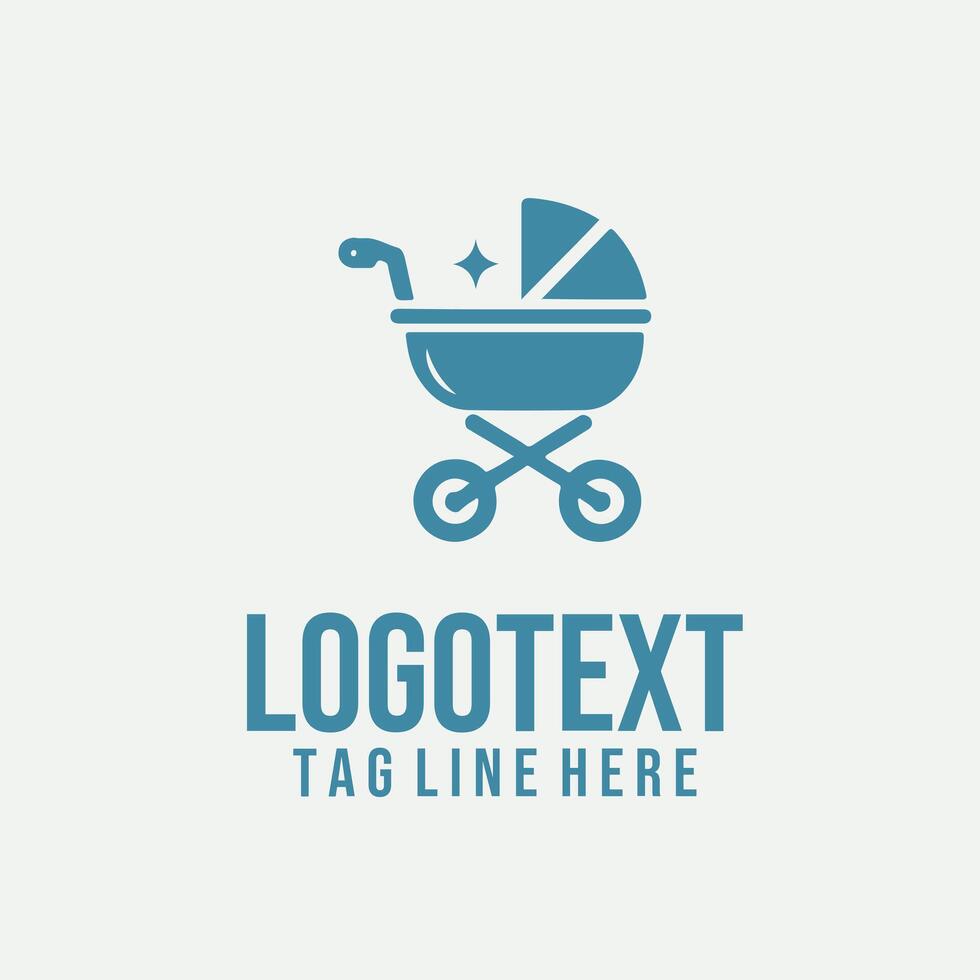Baby Comet baby logo vector