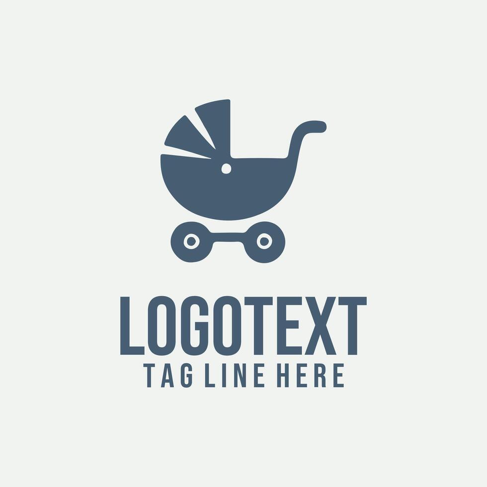 Baby Breezer baby logo vector
