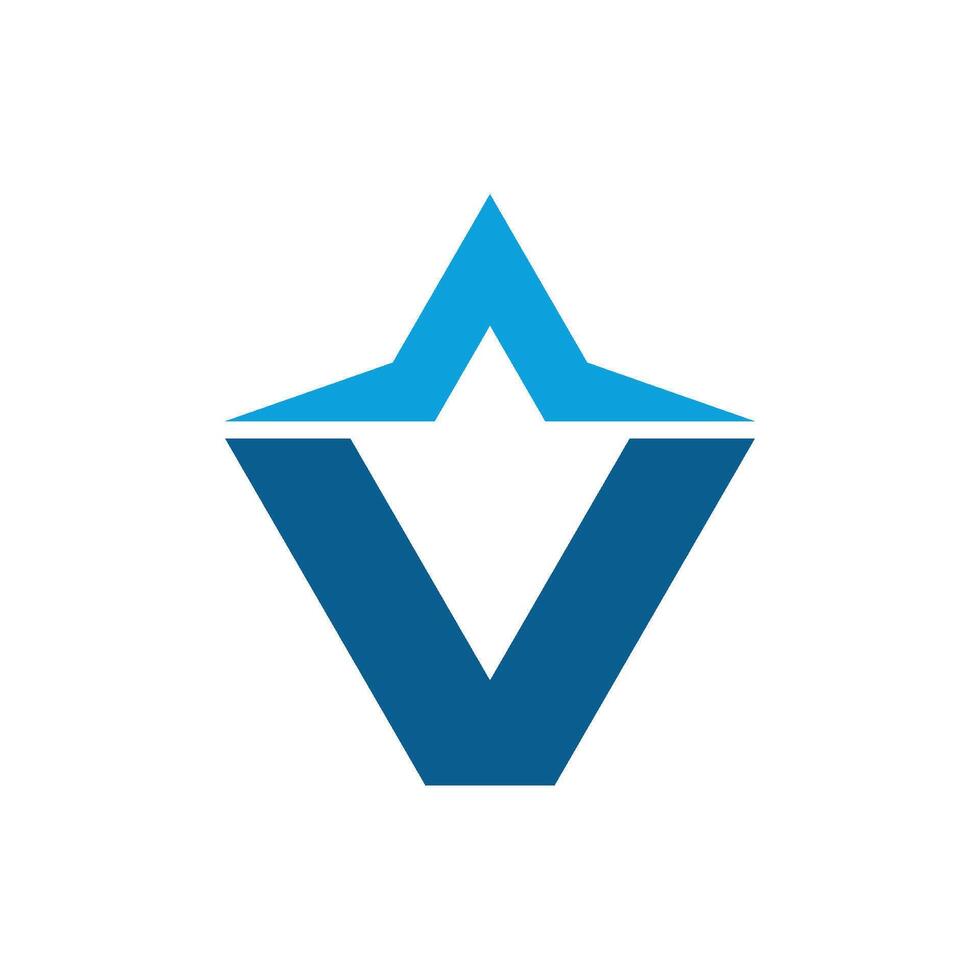 Initial V letter logo template Illustration Design. EPS 10. vector