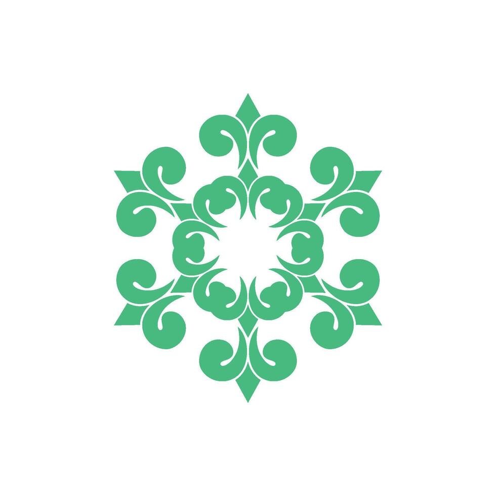 Green Blossom Flower Logo Template Illustration Design. EPS 10. vector