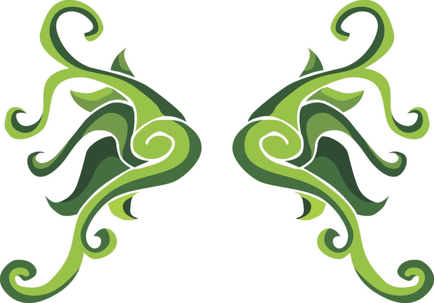 Luxury Wing Decorations for Interior Charm vector