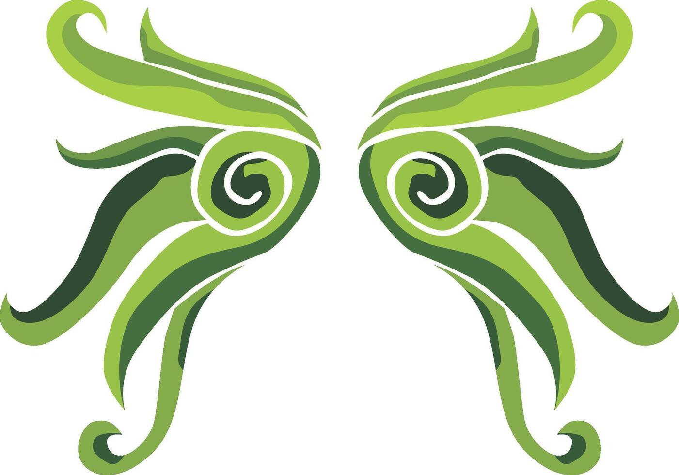 Beautiful Wing Embellishments for Any Setting vector