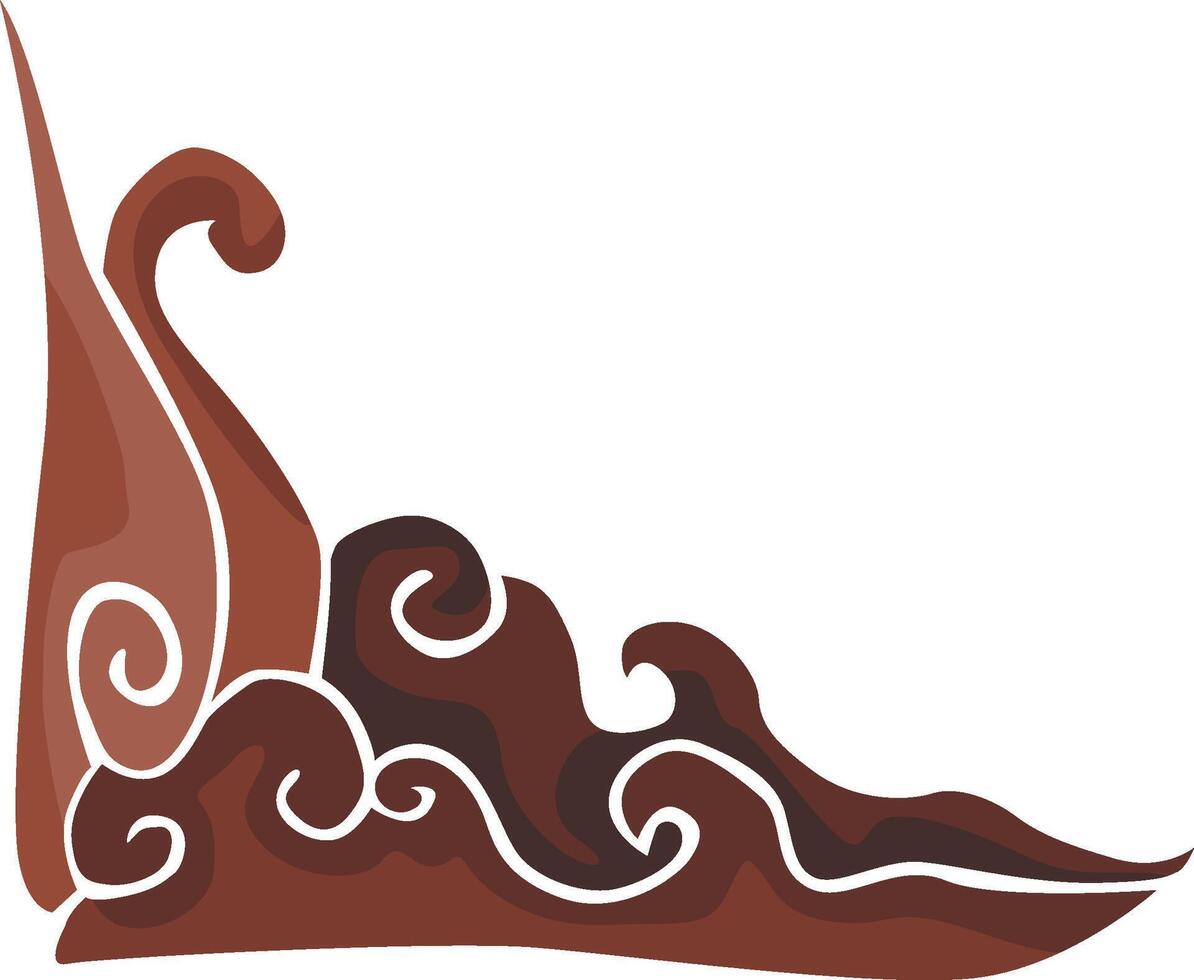 Floral Decor Pieces to Complement Brown Palettes vector