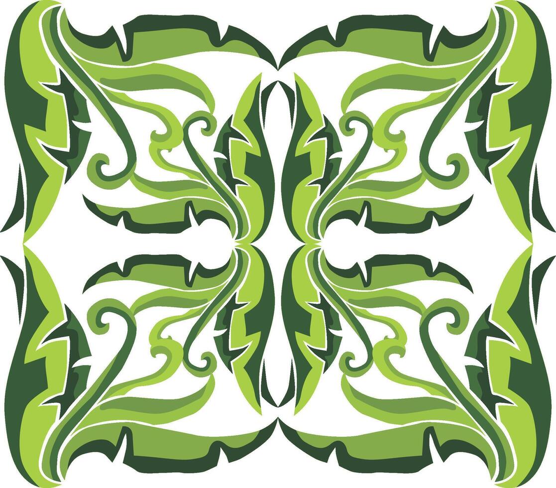 Aesthetic Swirl Flora Ornaments for a Natural Appeal vector
