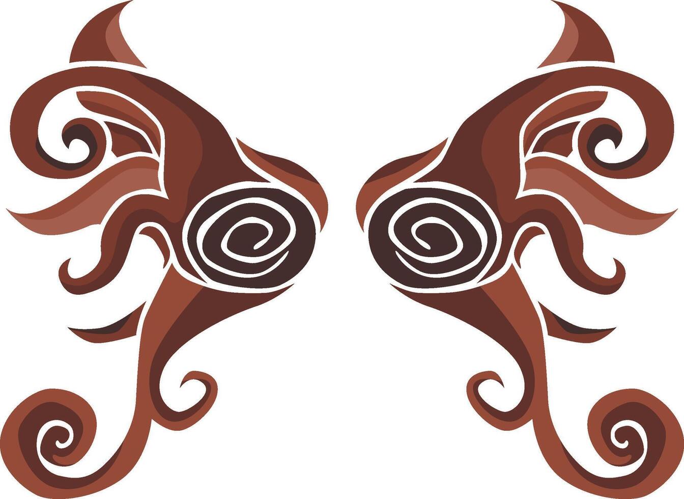 Decorative Wing Accents for a Unique Look vector