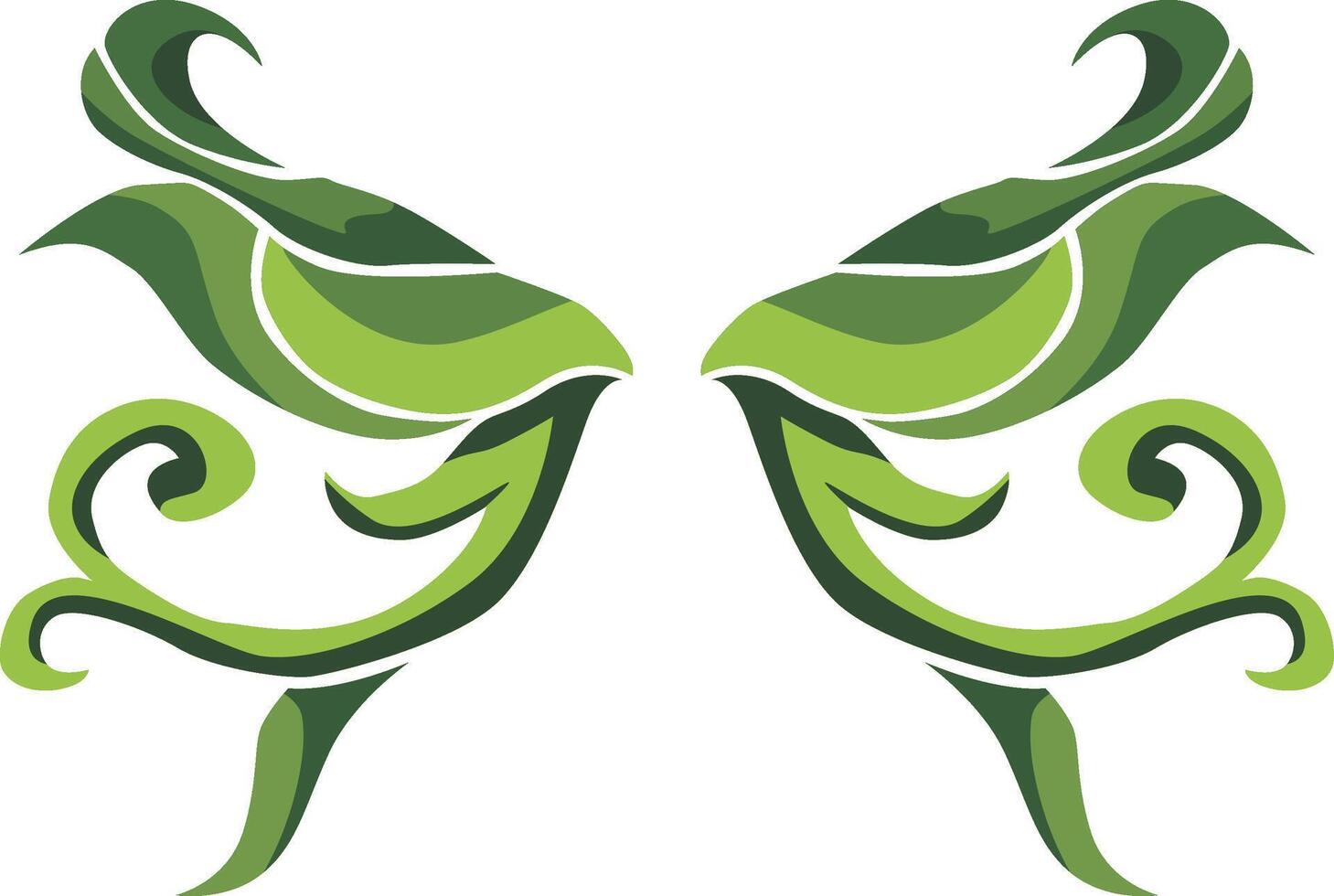 Stylish Wing Ornaments to Elevate Your Decor vector