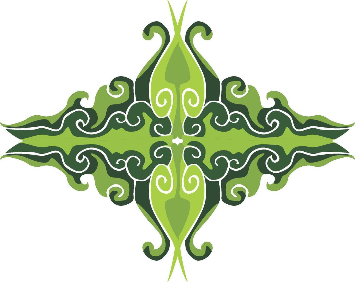 Lush Greenery and Floral Ornaments for Borders vector