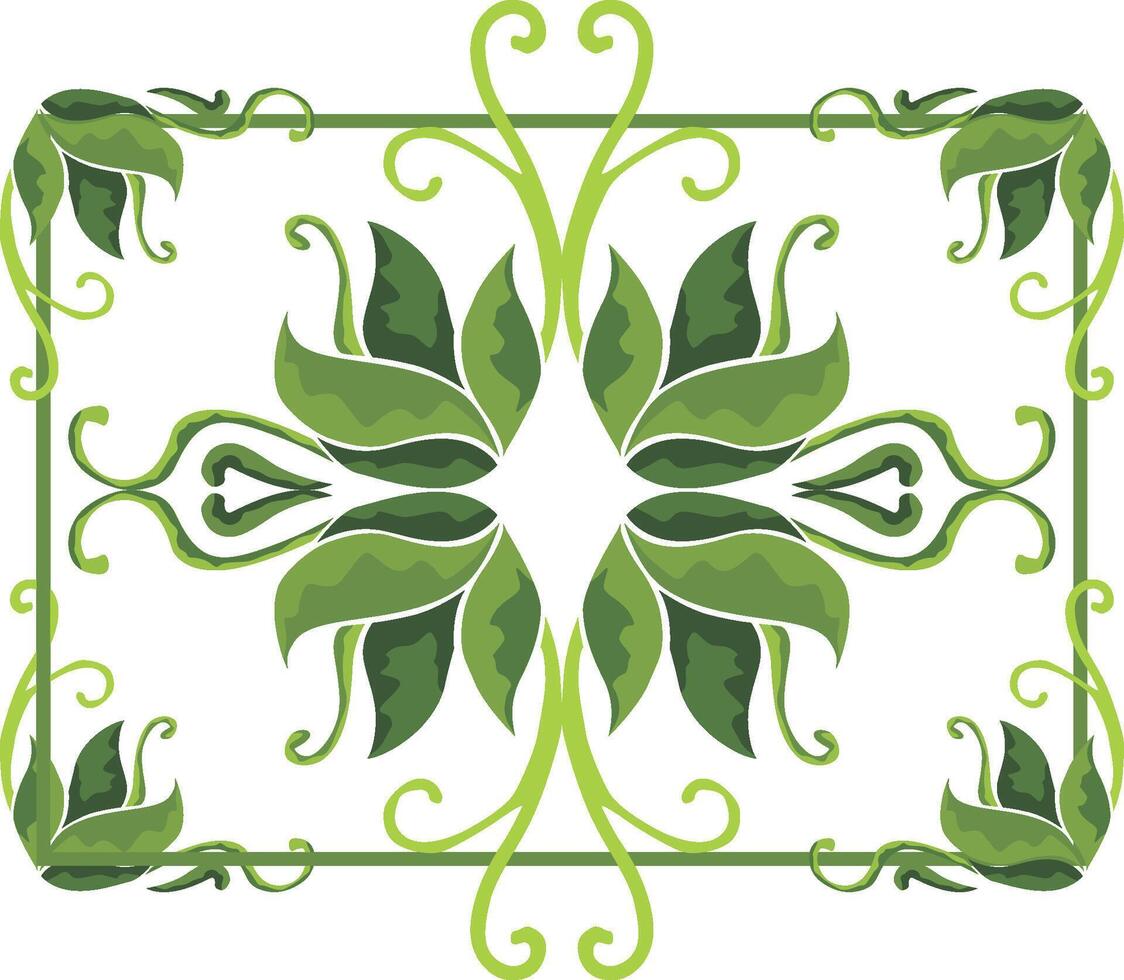 Decorative Vine and Flower Ornaments for Borders vector