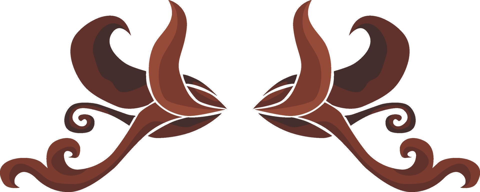 Elegant Wing Ornaments for Decorative Touch vector