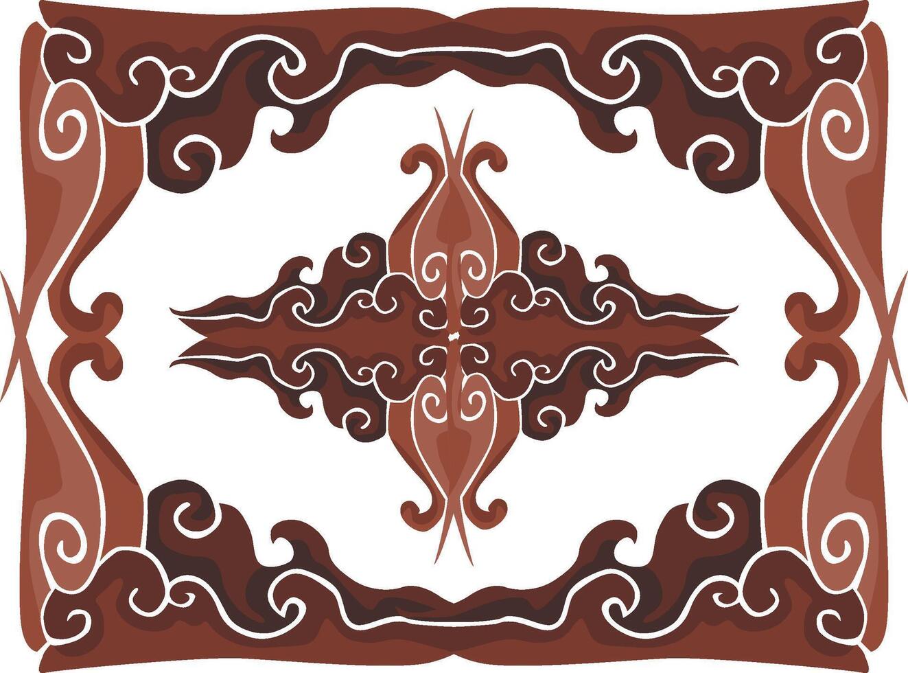 Warm Flora Accents for Brown-Themed Arrangements vector