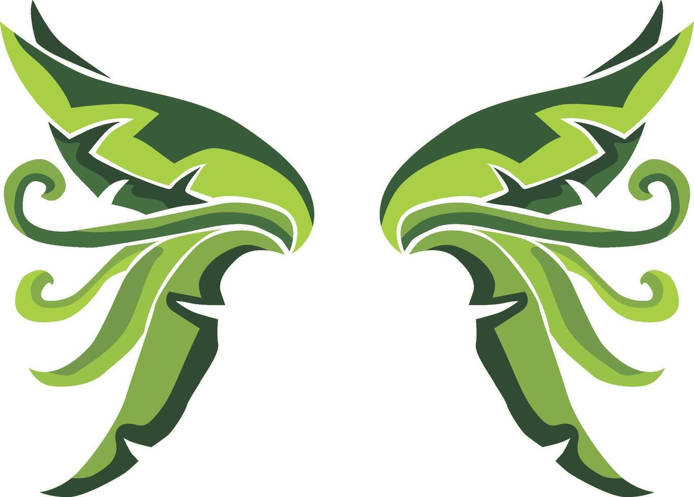 Stylish Decorative Wings for Any Space vector