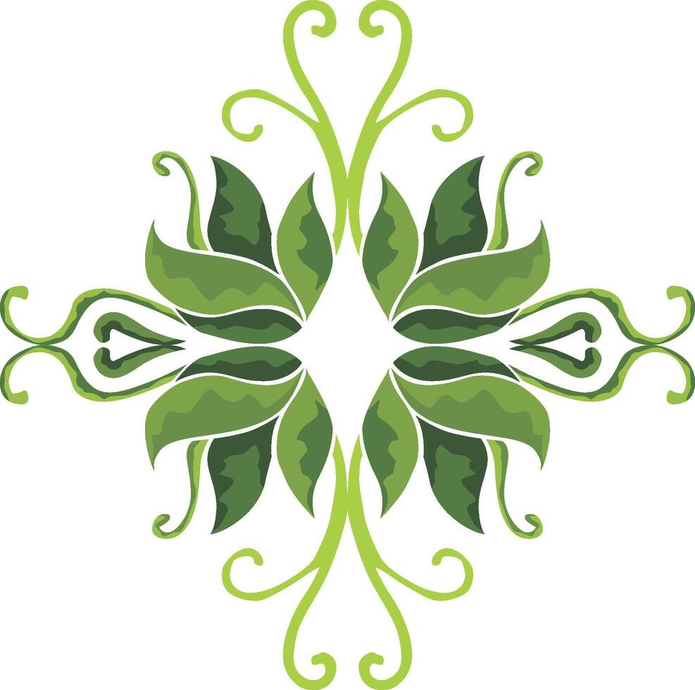 Decorative Flora Ornaments to Enhance Your Green Space vector