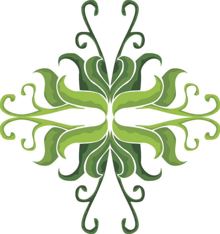 Harmonious Floral and Greenery Designs for Borders vector