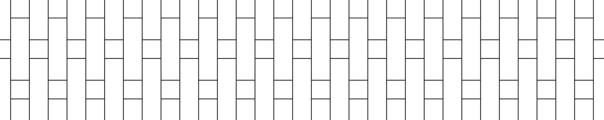 Vertical rectangle and square tiles background. Brick wall pattern. Kitchen backsplash. Toilet, shower or bathroom decoration texture. Sidewalk layout vector