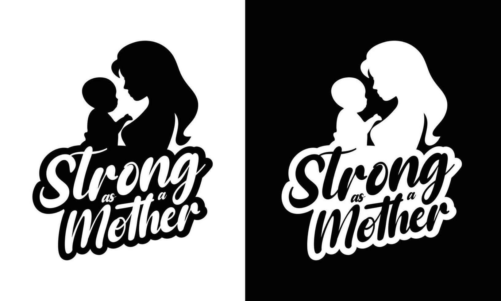 Mothers Day Tshirt Design, Mom And Baby Shirt vector