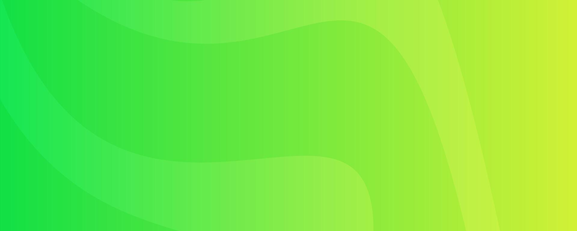 Modern green backgrounds with wave lines. Header banner. Bright geometric abstract presentation backdrops. illustration vector
