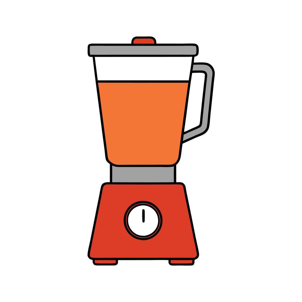 Kitchen Blender Illustration for Cooking Essentials vector