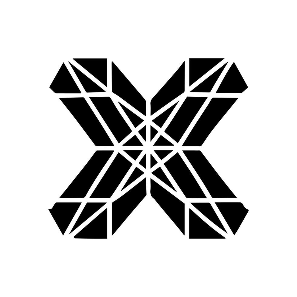 The logo for the x - ray design studio vector