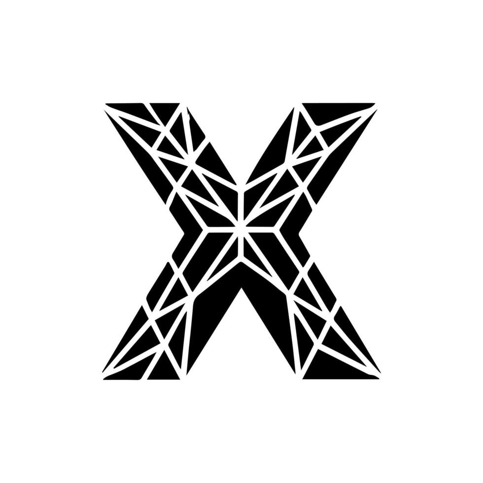 A black and white logo for a company vector