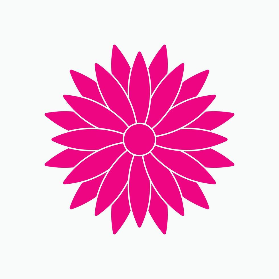 Dandelion trendy art gorgeous abstract illustration colorful useful design vector